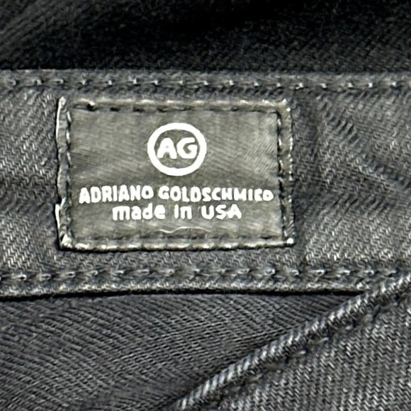 AG Adriano Golschmied Jeans Womens 24 Black The Stilt Cigarette Leg Denim 24x28 - Picture 10 of 10
